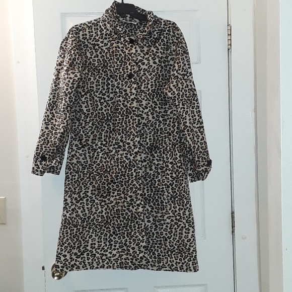 Anthony Richards Jackets & Blazers - Cheetah  rain jacket